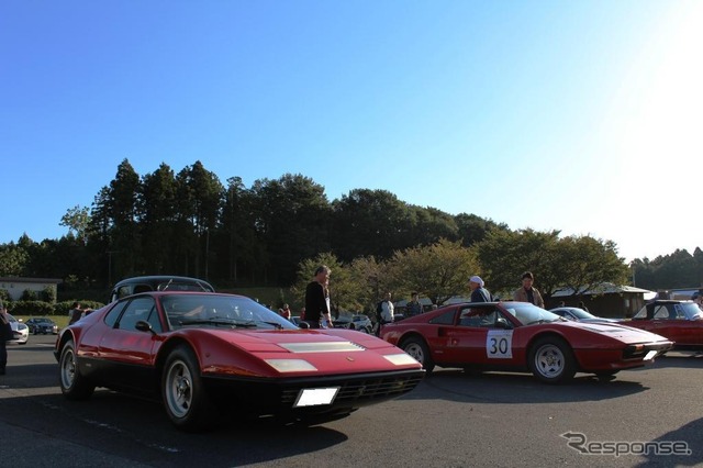 フェラーリ・365GT4/BB(左)と308GTS(右)
