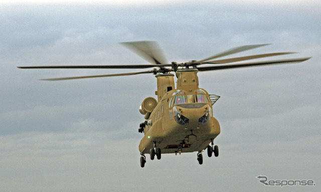 CH-47Fチヌーク・ヘリコプター