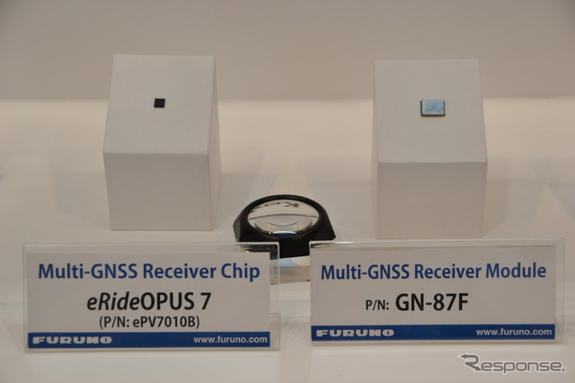 古野電気からマルチGNSS受信チップ、モジュールを展示