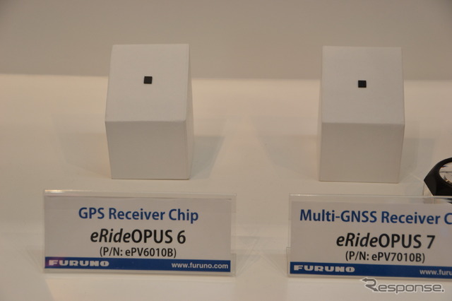 古野電気からマルチGNSS受信チップ、モジュールを展示