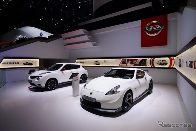 ジュークNISMOと370Z(フェアレディZ)NISMO(ジュネーブモーターショー13)