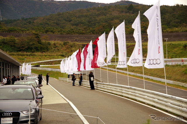 アウディ、RS6 アバントの試乗会を富士スピードウェイで開催