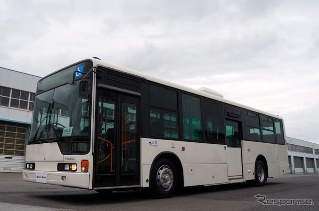 三菱ふそうトラック・バスが開催した試乗会 路線バスの試乗車 も用意