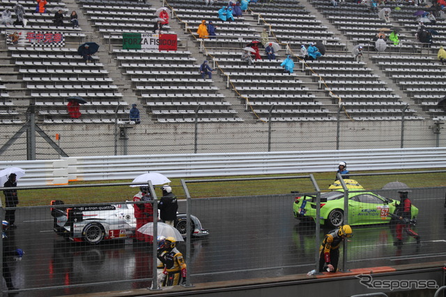 【WEC 第6戦 富士】レース再開は一瞬、2度目の中断…2時間10分経過