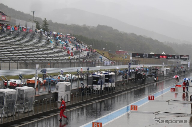 【WEC 第6戦 富士】レース再開は一瞬、2度目の中断…2時間10分経過