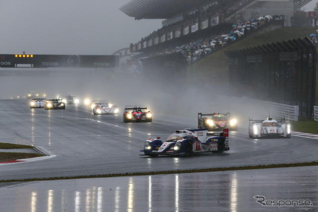 【WEC 第6戦 富士】レース再開は一瞬、2度目の中断…2時間10分経過