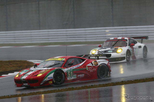 【WEC 第6戦 富士】レース再開は一瞬、2度目の中断…2時間10分経過