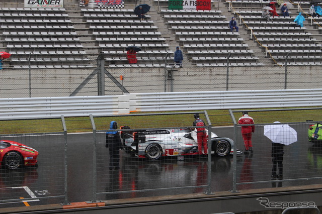 【WEC 第6戦 富士】15:35にセーフティカースタートが決定、3度目の正直なるか