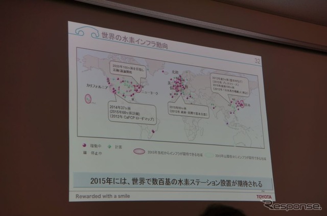 世界中を見渡すと、進捗状況に不透明な部分も残るという(スマートモビリティアジア13)