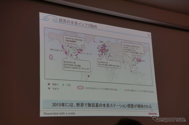 世界中を見渡すと、進捗状況に不透明な部分も残るという（スマートモビリティアジア13）