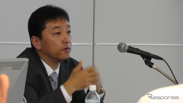 日産自動車ビークルサービステクノロジー本部村松寿郎氏。