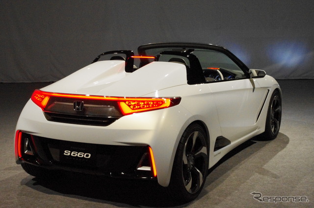 Sシリーズや「ビート」のコンセプトを現代に蘇らせたホンダ S660 コンセプト