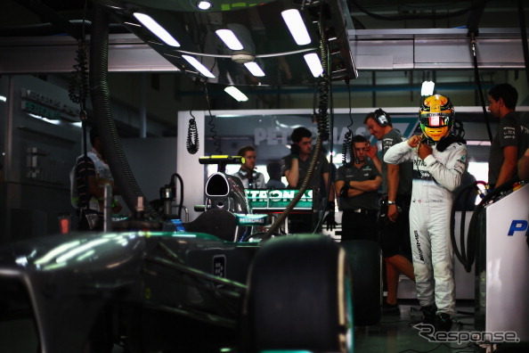 ルイス・ハミルトン（F1 インドGP）