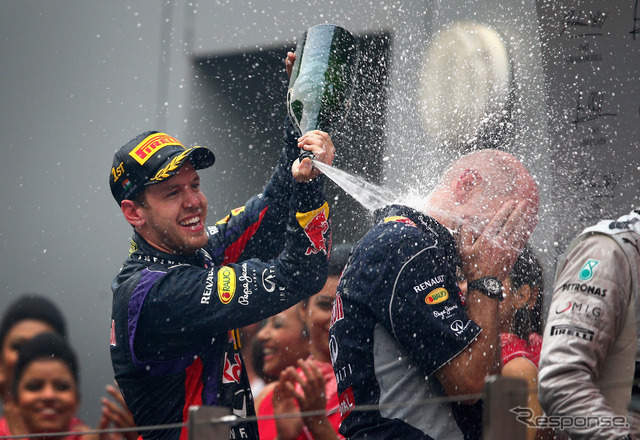 セバスチャン・ベッテル（F1 インドGP、2013年）