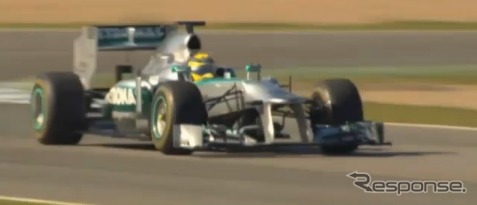 F1インドGP予選(動画キャプチャ)