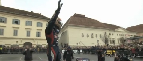 F1インドGP予選(動画キャプチャ)