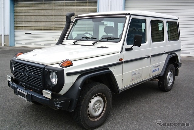 支援車両のGクラス