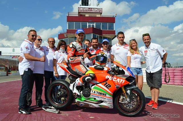スーパーバイク世界選手権(SBK)にチーム・ドゥカティ・アルステアとして参戦してきたドゥカティ
