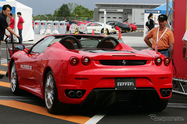 【フェラーリ F430スパイダー 日本発売】写真蔵…デリバリーは今夏