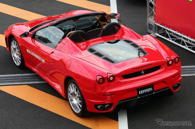 【フェラーリ F430スパイダー 日本発売】写真蔵…デリバリーは今夏