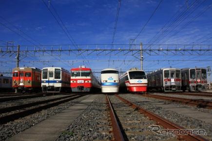 2012年の「東武ファンフェスタ」の様子。今年は12月1日に実施される。