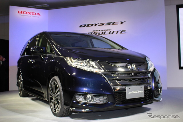 【ホンダ オデッセイ 新型発表】女性も子どもも乗りやすく…次世代ミニバンスタンダード目指す