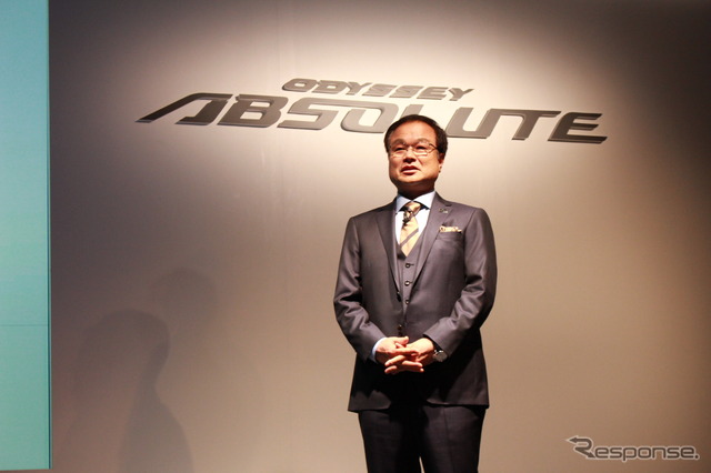 ホンダ・伊東孝紳社長(ホンダ オデッセイ 新型発表会)