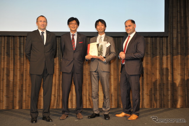 サービス部門優勝のアウディ三重津。