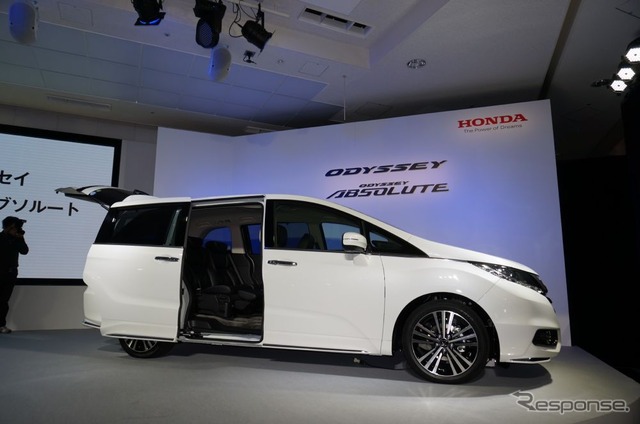 ホンダ、新型 オデッセイ を発表