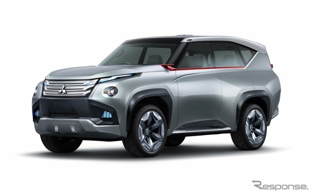 パジェロの次期モデルを示唆する『ミツビシ コンセプト GC-PHEV』