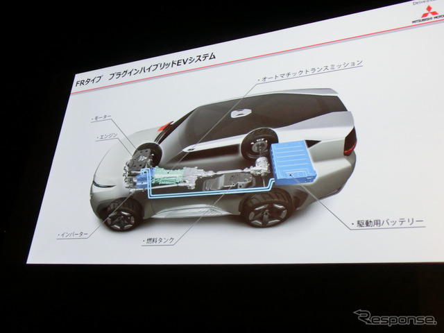 【東京モーターショー13】三菱自動車、次期型パジェロ示唆するPHEVコンセプトに次世代情報システム搭載