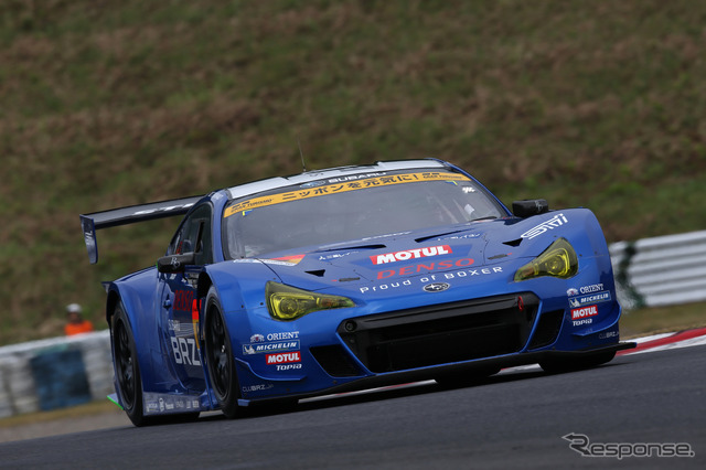 山野&佐々木のスバルBRZ。写真:SUBARU/STI