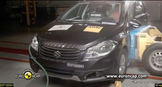 ユーロNCAPが実施した新型スズキSX4 Sクロスの衝突安全テスト