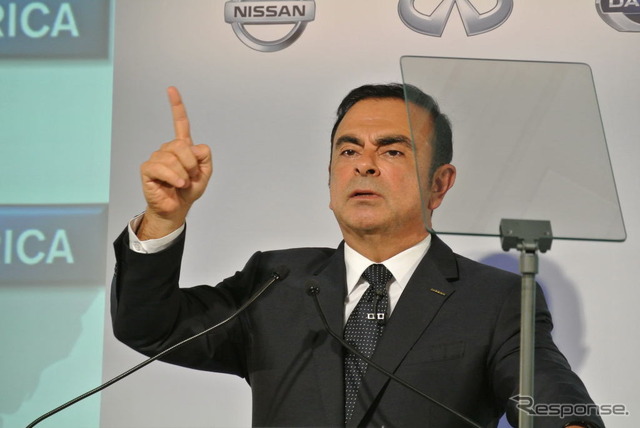 日産自動車 カルロス・ゴーンCEO兼社長