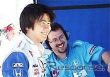中野信治テストでクラッシュ!! 脳内出血で参戦休止