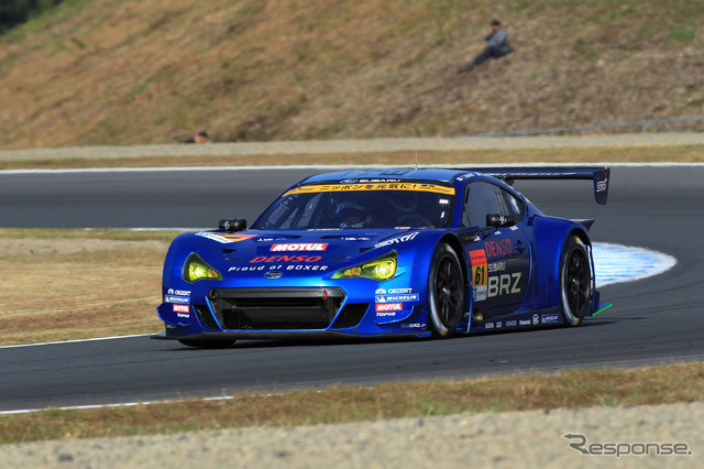 決勝3位の#61 スバルBRZ。写真:MOBILITY LAND