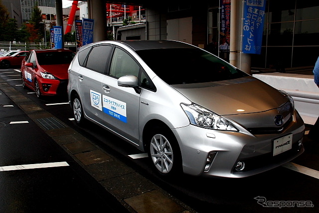 「トヨタエコドラチャレンジ！」で使用されるハイブリッド車