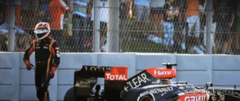 F1アブダビGP決勝(動画キャプチャ)