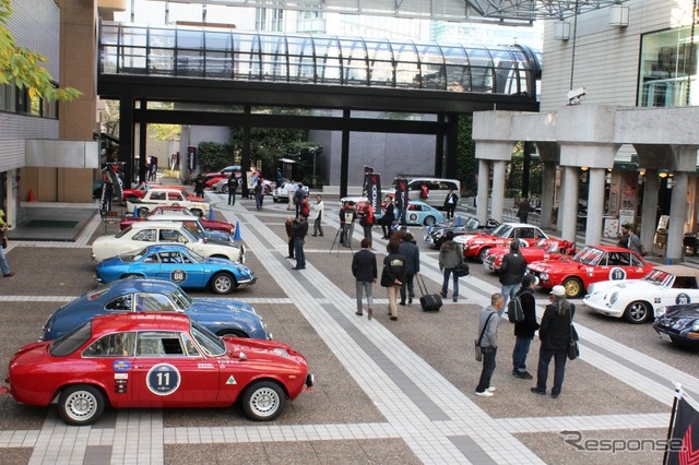 ALPINE CLASSIC RALLY2013開催