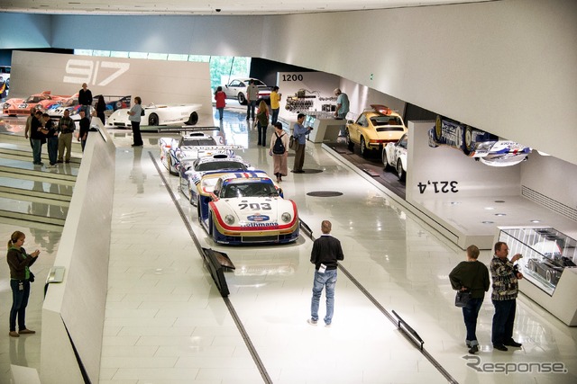 ポルシェ 911 50周年記念展示(ポルシェミュージアム)