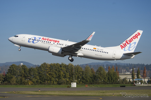 エア・ヨーロッパのNG737-800