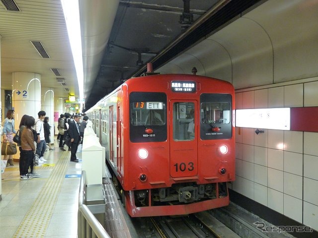 福岡市地下鉄空港・箱崎線と相互直通運転を行っているJR筑肥線も、姪浜～筑前前原間で終電の繰り下げを行う。