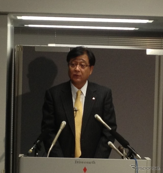 三菱自動車・益子修社長