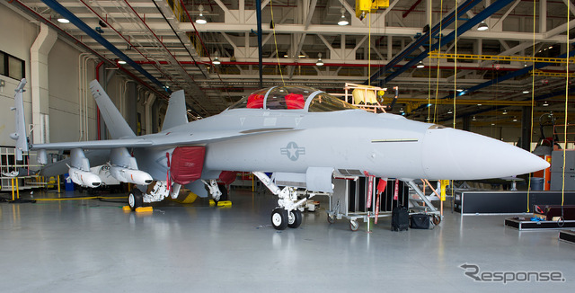 JSMの点検が完了したF/A‐18Fスーパー・ホーネット