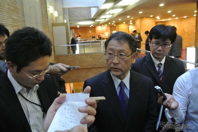 トヨタ自動車 豊田章男社長