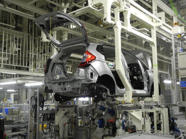 ホンダの寄居工場