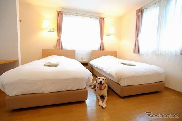 ホテルレジーナ那須、スーペリアコテージ with DOGS Bタイプに宿泊