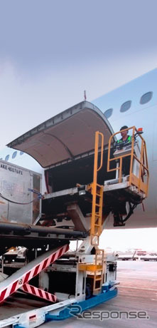 フィリピン航空の貨物輸送機