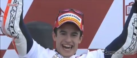 モトGP最終戦バレンシアGP(動画キャプチャ)