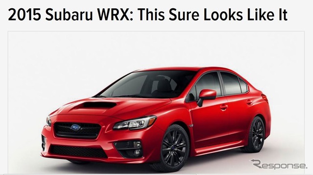 米『Jalopnik』がリークした新型スバルWRX